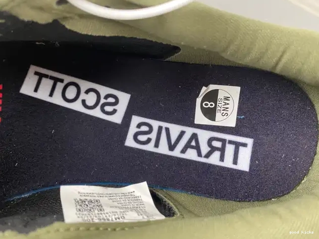 OLIVE SCOTT OG LOW JORDAN 1 AIR TRAVIS X DM7866-200 MEDIUM 0405